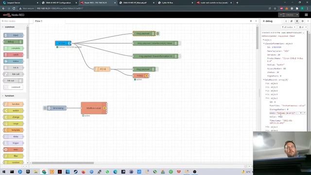 MBus to Modbus conversion using Node Red смотреть онлайн