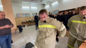 Урок отработка нормативов по пожарно-строевой подготовке (Лукьянов Александр Анатольевич)