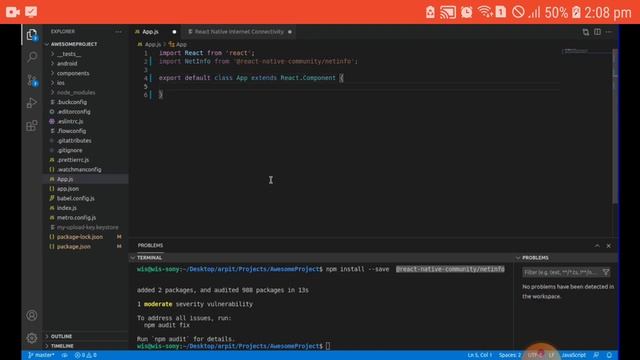 React Native Internet Connectivity | @delhiarpitpatel смотреть онлайн