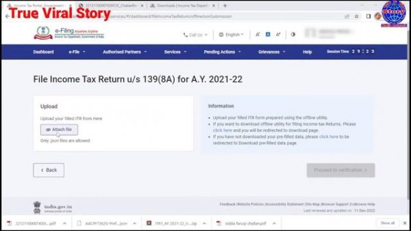 Caught Error Description as Null | Error in updated ITR U | Error in JSON File | ITR Filing error