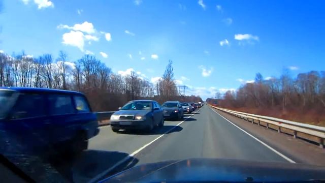 пробка на Мурманском шоссе смотреть онлайн