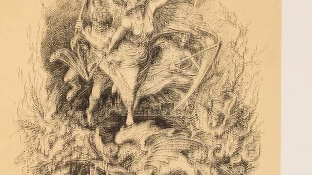 Аллегории гравюры.