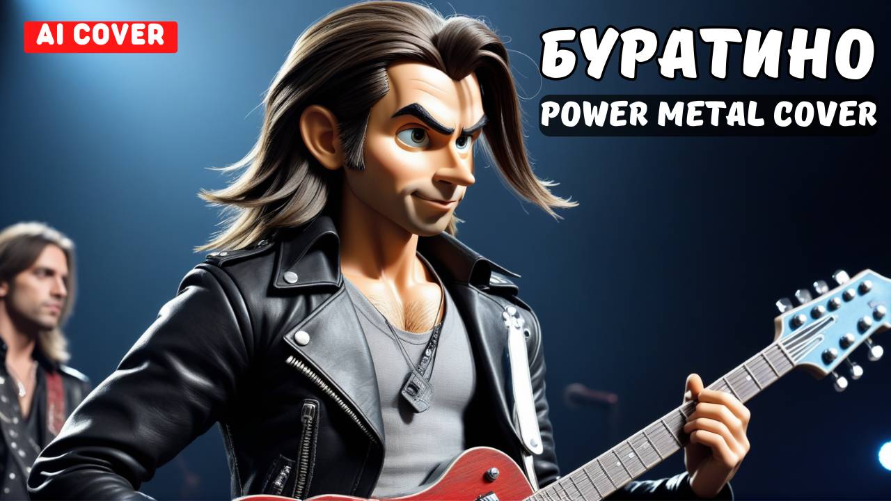 Буратино (Ai cover) - Power Metal Cover смотреть онлайн