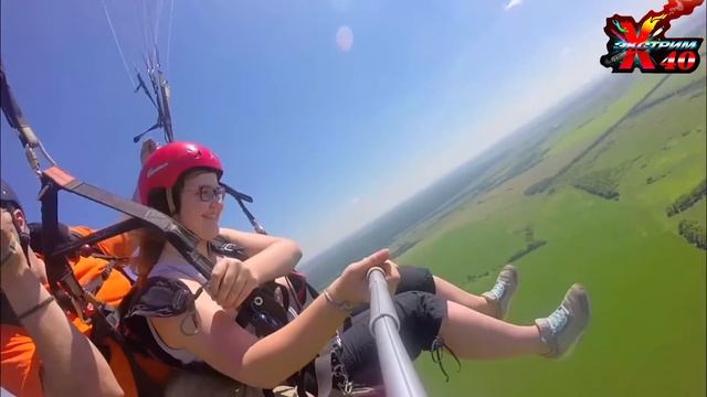 Полет на параплане - Ващенко Анастасия