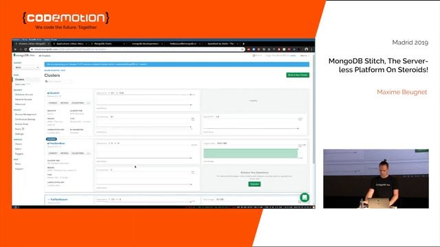 MongoDB Stitch, The Serverless Platform On Steroids! - Maxime Beugnet смотреть онлайн