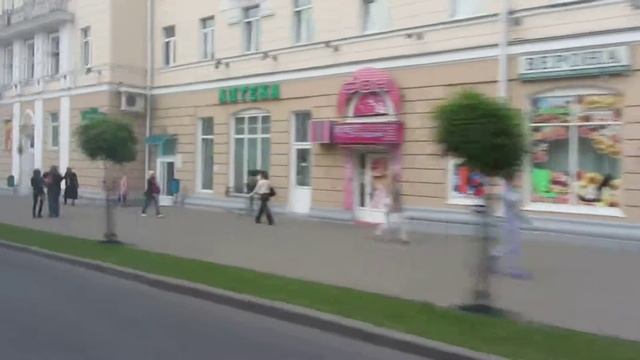 Проезд с Коминтерна (з-д им. Кирова) до Универмага смотреть онлайн
