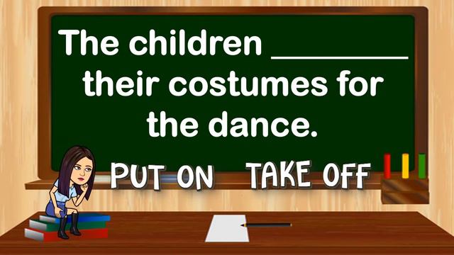 Using PUT ON and TAKE OFF Correctly | English Grammar | Teacher Beth Class TV смотреть онлайн