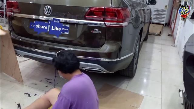 Volkswagen Teramont # Reese Tow Hook #  Installation And Conversion # 60