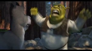 Шрек встречает осла:Шрек(2001)