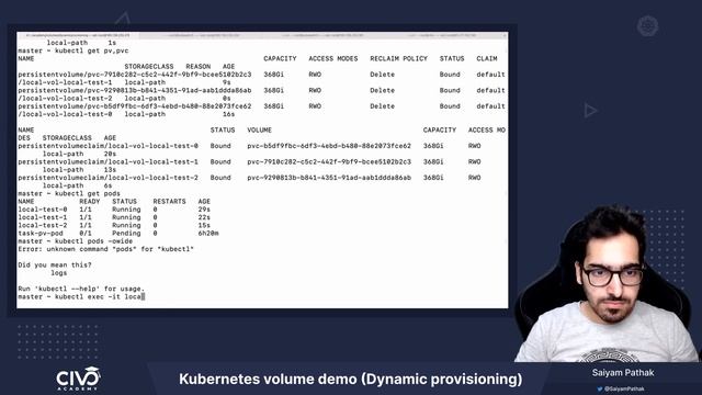 Dynamic Volume Provisioning of PV and PVC - Civo Academy смотреть онлайн