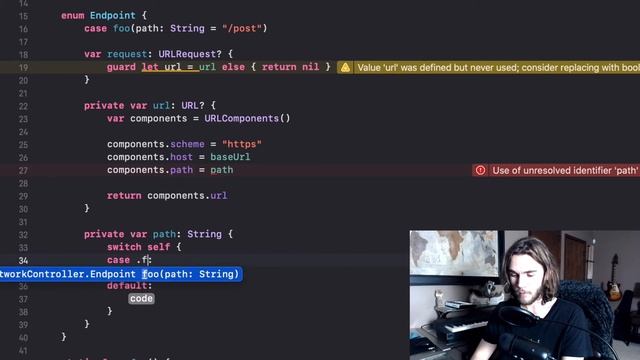 WHO NEEDS ALAMOFIRE?! | MAKING A POST REQUEST WITH URLSESSION IN SWIFT смотреть онлайн