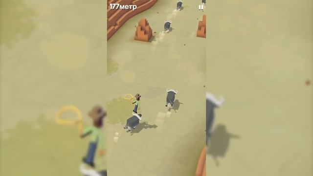 Rodeo Stampede - Sky Zoo Safari - FIRST PLAY (ПЕРВЫЙ ВЗГЛЯД/ОБЗОР) (iOS Gameplay) смотреть онлайн