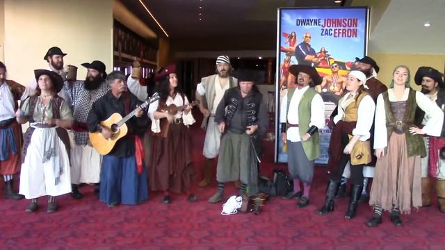The SeaDogs at The Metreon - Pirates of the Caribbean Premiere 02 смотреть онлайн