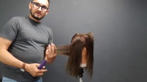 Как подстричь каскад на среднюю длину