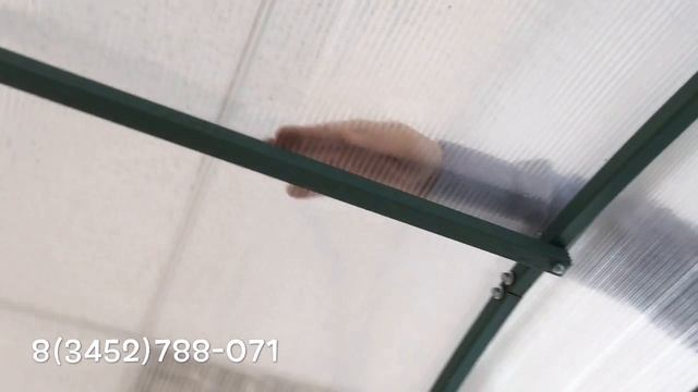 Усиленные теплицы под поликарбонат с Краб соединением от торгово-производственной компании "ОблГрад смотреть онлайн