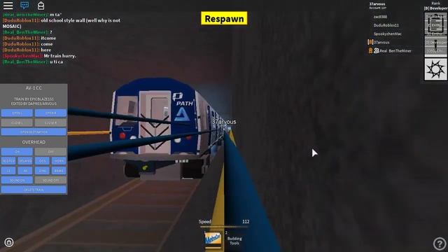 ROBLOX: Subway Train Simulator Remastered - AV PATH train action смотреть онлайн
