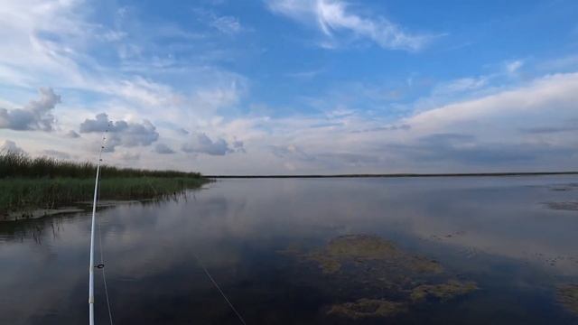 Рыбалка на краснопёрку , на блесну лиман Балясниевский !!! смотреть онлайн