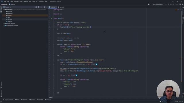 Coding Chat Bot Telegram pake Golang смотреть онлайн