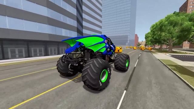 Monster Truck Mud Battle LIVE #4 | BeamNG Drive - Griff's Garage смотреть онлайн