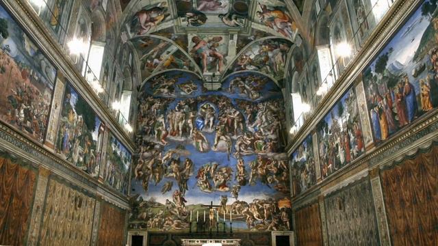SISTINE CHAPEL MINECRAFT STYLE смотреть онлайн