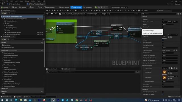 UE5 Fighting Game Tutorial: Projectiles | True Fighting Game Engine for Unreal Engine смотреть онлайн