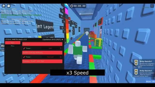 Juke's Towers of Hell H4R7N Hack v1.0 (Auto Win - Anti Cheat Bypass) / ROBLOX JTOH HACK смотреть онлайн