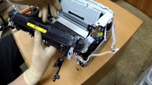 #45 Мажет принтер HP LaserJet PRO M101 \ M104 \ M106 \ M132 | Смазывает текст | Грязная печать