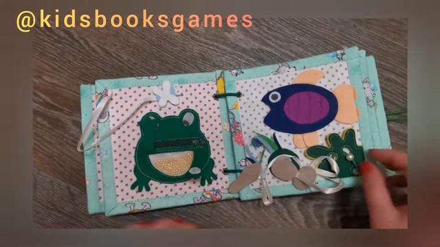 Развивающая книжка малышка из фетра смотреть онлайн