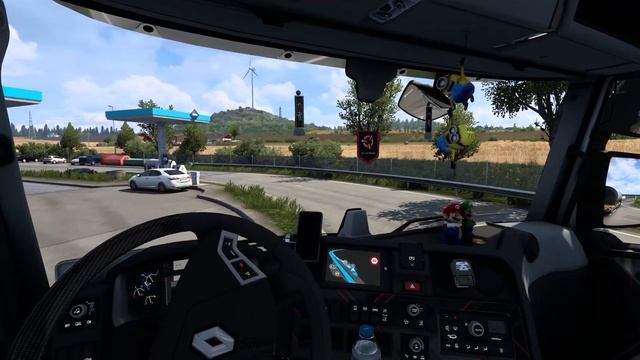 ETS2 1.45 Renault Range T: HEAVY HAUL from France to Germany - Euro Truck Simulator 2 | Logitech G2 смотреть онлайн