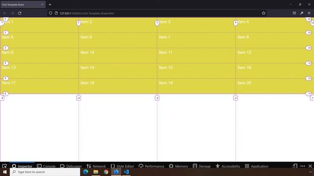 HTML-CSS Tutorial Lesson 63: Grid Template Rows - Grid #3 смотреть онлайн