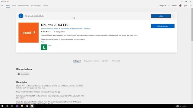 WSL 2 - Instalando Ubuntu 20.04 no Windows 10 com Windows Subsystem for Linux смотреть онлайн