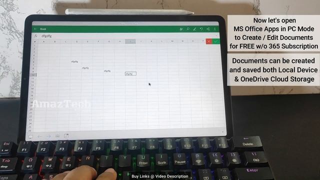 Mi Pad 5 w/ Microsoft Office - How To Use FREE w/o 365 Subscription | MS Word Excel | Xiaomi Pad 5 смотреть онлайн