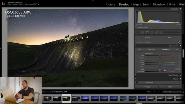 Beginner Astro Editing Tutorial + Free LUT смотреть онлайн