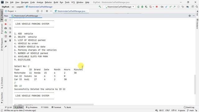 DigiPark - JAVA Console Application. смотреть онлайн
