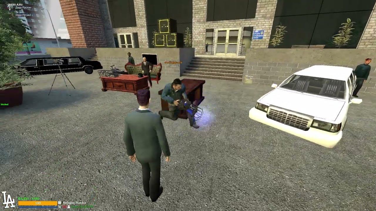 MOSCOW RP (GmodLA) На пустом сервере что то происходит!