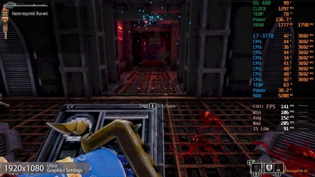 Warhammer 40,000: Boltgun | Radeon RX 480 | Intel Core i7-3770 смотреть онлайн