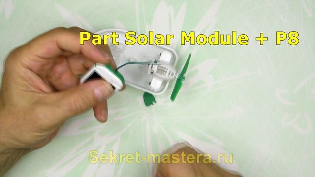 How to assemble the solar airboat / Electric robots / Solar toy смотреть онлайн