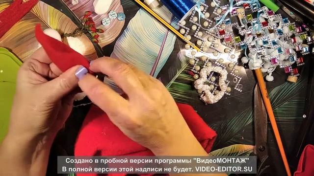 Шьем веселого снеговика. смотреть онлайн