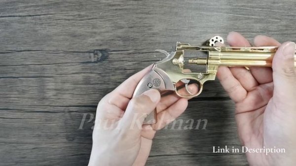 Mini Colt Python 357 Revolver Toy Gun Review 2023