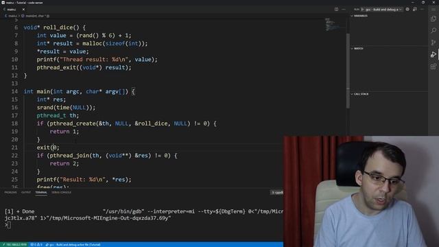 What is pthread_exit? смотреть онлайн