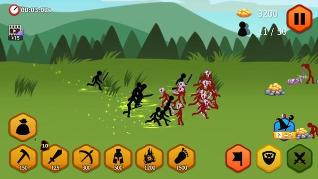 Crushing blow | Stickman battle 2021 | STICK WAR LEGACY 2021 | смотреть онлайн