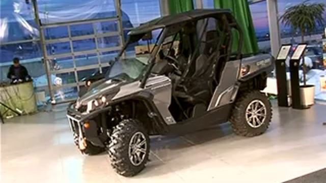 Презентация квадроциклов Can-Am Outlander 1000XT и Commander 1000LTD смотреть онлайн