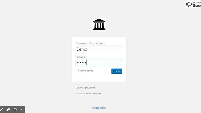 Log In ‹ eVault Network — WordPress First part смотреть онлайн