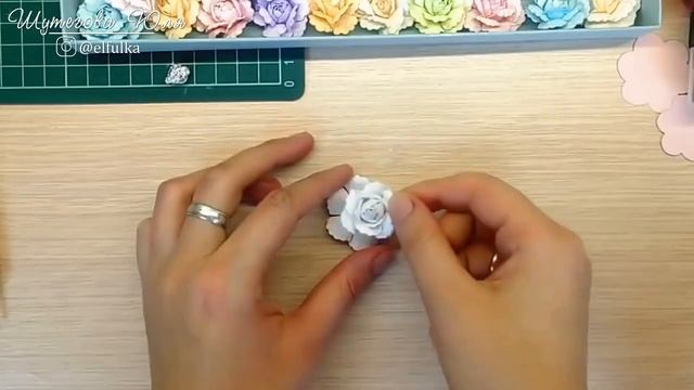 3 ИДЕИ розочек из бумаги без дыроколов / Бумажные цветы своими руками / DIY paper flowers смотреть онлайн