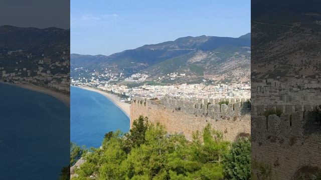 Alanya прогулка в крепость Аланьи. Достопримечательности Аланьи! Прогулка в Турции.