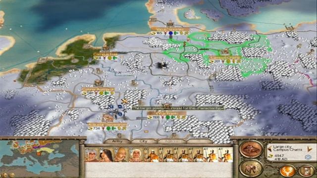 Rome Total War Barbarian Invasion Saxons Campaign part 29 смотреть онлайн