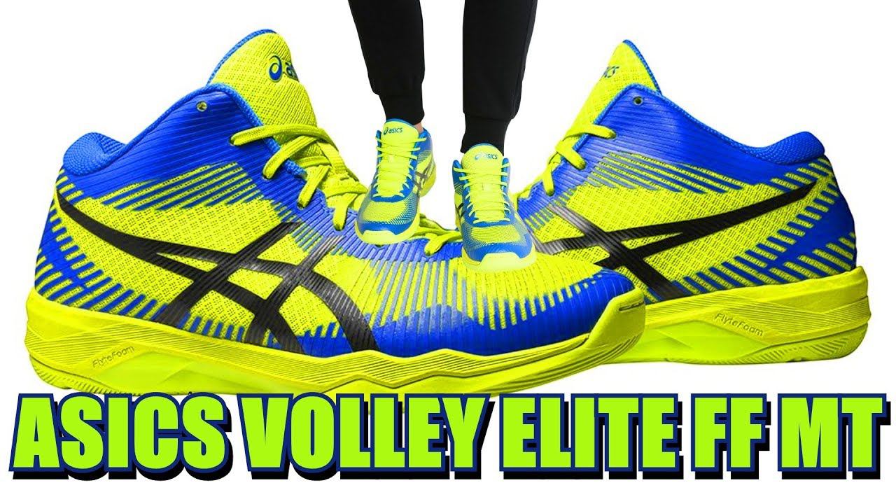 Кроссовки ASICS VOLLEY ELITE FF MT (Асикс волейбольные) обзор смотреть онлайн