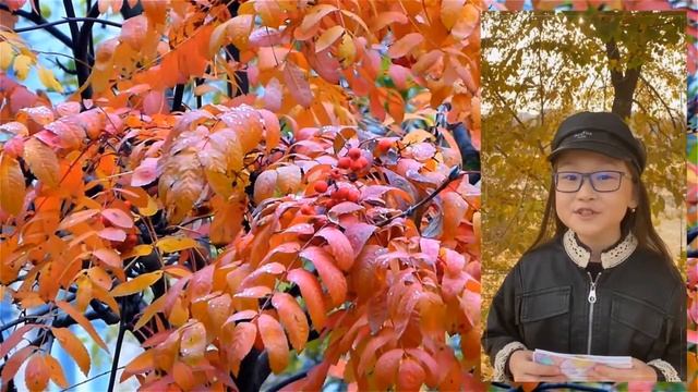 Я пришлю тебе осень... Читает Рысбаева Ясмина смотреть онлайн