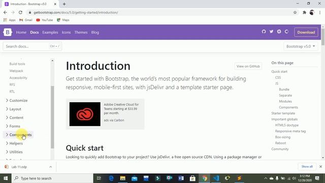 Navigation Menu in React JS 2021 | Menu in React JS | React Bootstrap | Urdu/Hindi смотреть онлайн