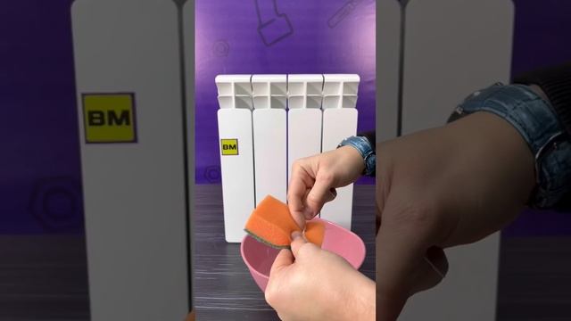 Простой и легкий способ чистки внутренней части секционных радиаторов от пыли. #отопление #лайфхак смотреть онлайн